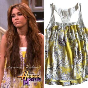 McGinn Floral Tank ASO Miley Stewart